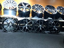 Ex Display 19" Mercedes C63 507 Style Black/Pol lip Alloys 8.5J A-Class B CLA
