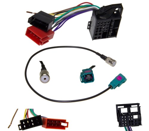 Car radio antenna adapter - car, iso