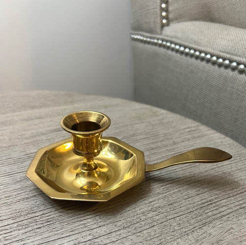 Vintage brass colonial - brass,