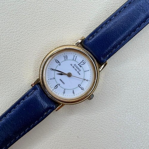 Seiko 4n21 0060 blue strap - seiko, 4n21-0060