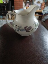 Royal Doulton Burgundy small milk/cream jug. VGC.