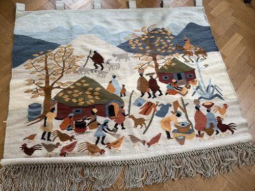 African hand woven village - hand,