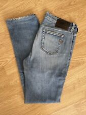 Armani Jeans Straight Legs Denim Jeans Mens Size W 32