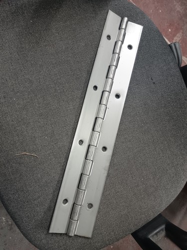 Stainless steel piano hinge - steel,