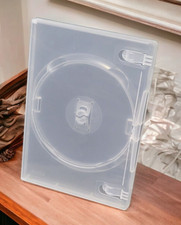 100 x Amaray dvd Cases 1 Disc 14 mm shipping scratches Brand new P&P Free