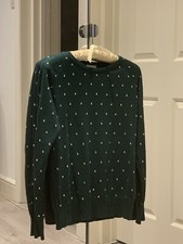 Lauren taylor dark green  party jumper size 10