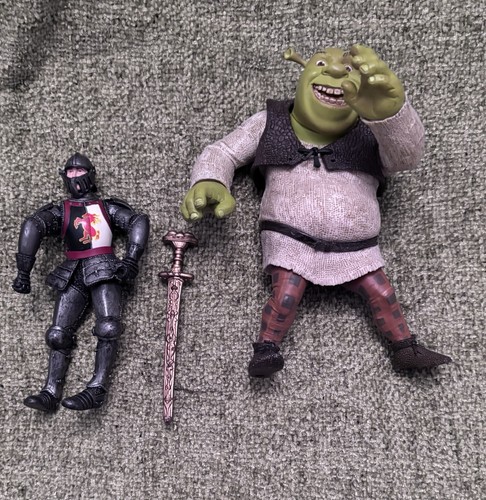 Battlin shrek knight and - knight,