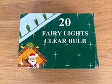 Vintage 20 Christmas Lights