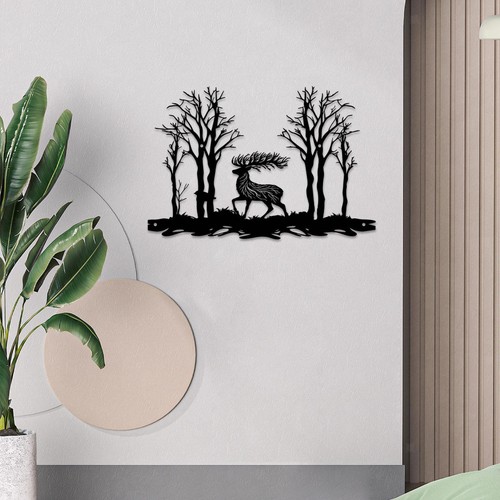 Forest elk metal - metal, art