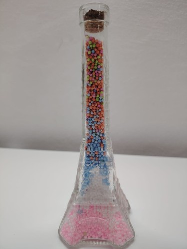 Vintage eiffel tower glass - vintage,