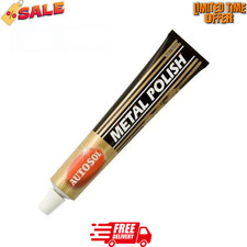 Autosol Solvol Chrome Polish Aluminium & Metal Paste Polish Car Motorcycle FREE