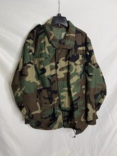 VINTAGE 1999 M65 Cold Weather Field Jacket Coat Camo Medium Reg Military Issue