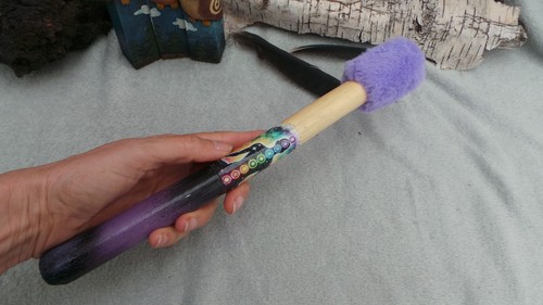 Drumbeater for skin - , or