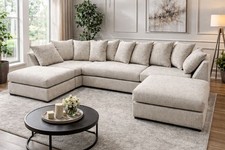 U-Shape Bishop Sofa with