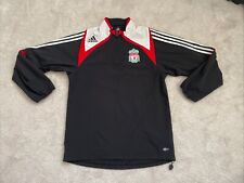 Mens Vintage Liverpool FC Adidas 1/4 Zip Jacket Climaproof Carlsberg UK Medium