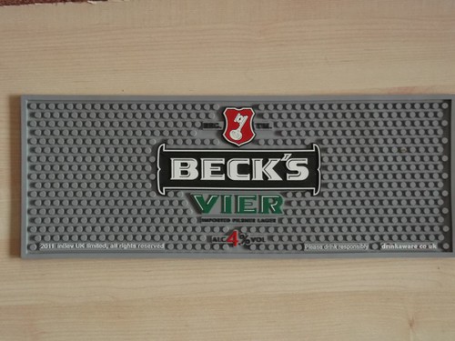 Becks vier lager bar runner - becks,