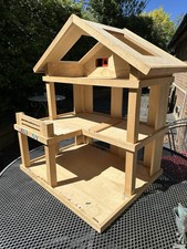Wooden Dolls House 2 Storey