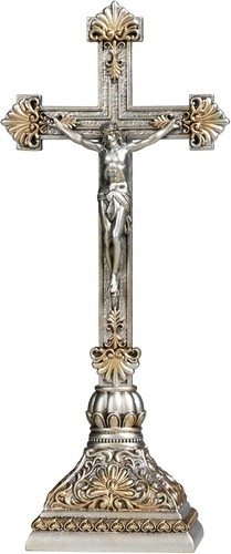 Crucifix stand 5 inches - crucifix, 12.5