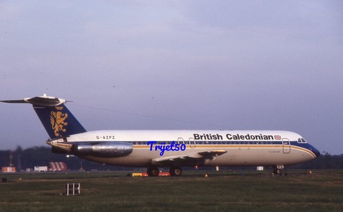 35mm airliner slide - airliner, 1-11