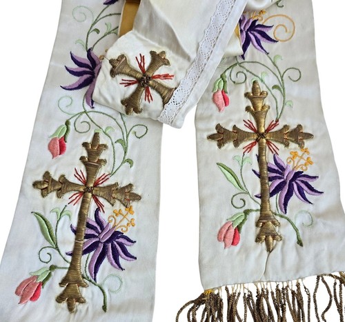 Antique stole ornate - /, /