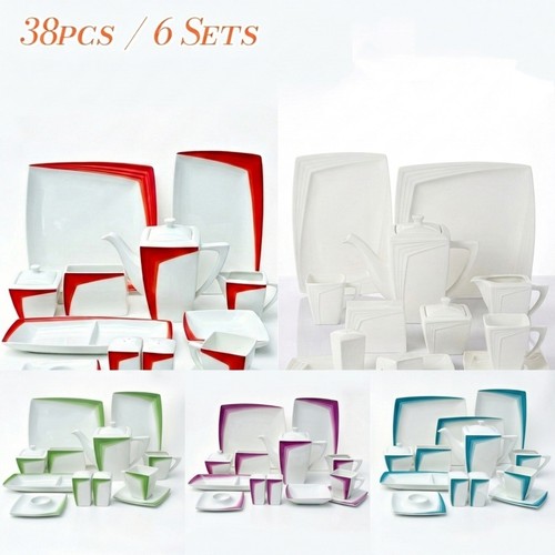 Dinner set porcelain tableware - set,