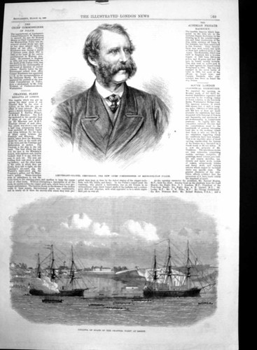Antique old print - old,