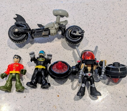 Imaginext batman action - action, figure