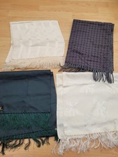 Vintage 1940s? Lot Of Silky Scarves Mens Including Sammy