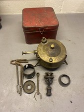 OLD VINTAGE SVEA NO. 121 MADE IN SWEDEN BRASS KEROSENE SMALL CLASSIC CAMP STOVE