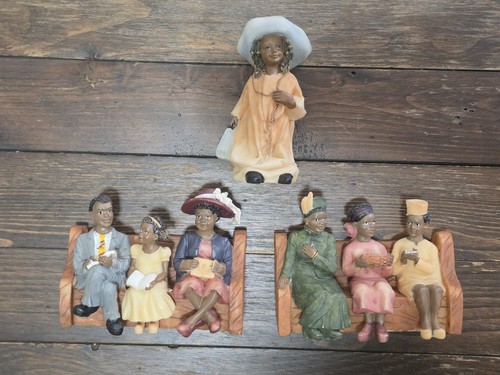 Black american church ladies - black,