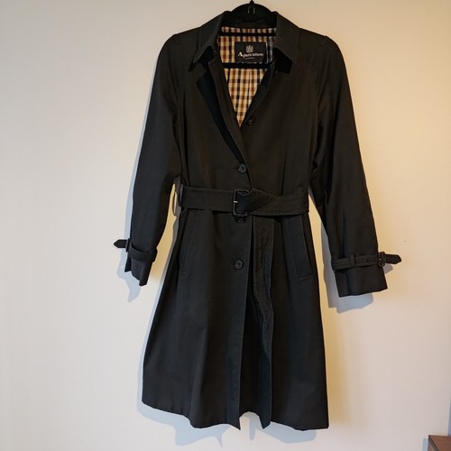 Vtg aquascutum womens trench - aquascutum,