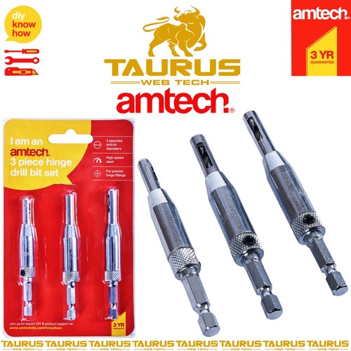 Amtech hinge drill set - hinge,