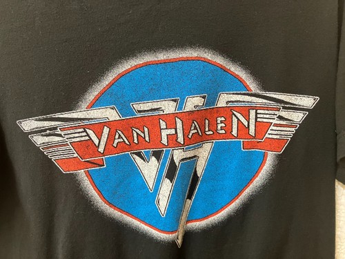 Van halen distressed chrome - van,