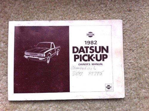 1982 datsun pickup - 1982,