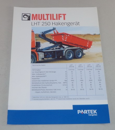 Brochure multilift lht 250 - multilift,