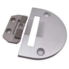 1 SET NEEDLE PLATE AND FEED DOG FIT FOR CONSEW 206RB WALKING FOOT SEWING MACHINE