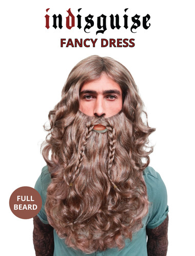 Wig beard men - &,