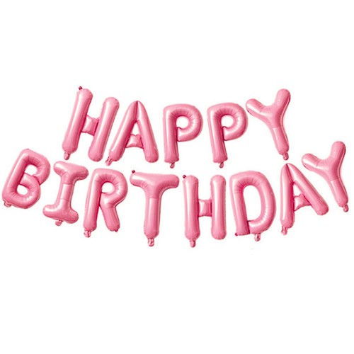 Happy birthday balloons banner - balloons,