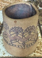 Southwestern SWIFT USA Studio Pottery Vase Pot Handcrafted Pottery 4.5”H, Signed