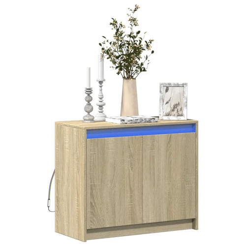 Led sideboard with rgb - led, lights