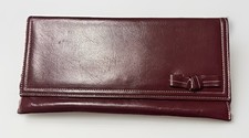 Vintage Leather Clutch Handbag