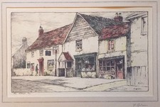 F. (Featherstone) Robson print: "The Village Inn"