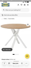 MARIEDAMM table, white oak