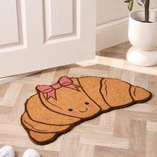 OHS Croissant Doormat Novelty