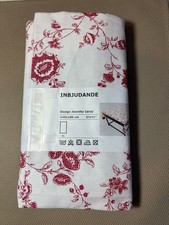 Ikea Red/White Floral