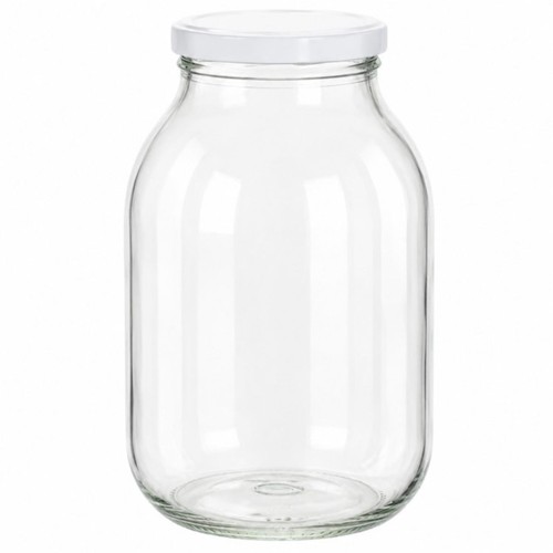 Large glass jar with - glass,