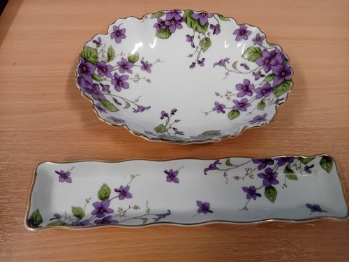Hammersley style violets china - hammersley,
