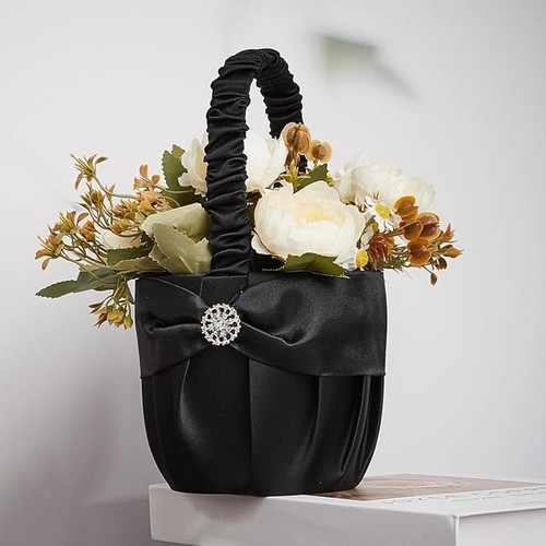 Flower girl basket - flower, bridesmaid