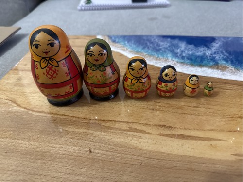 Old russian dolls x10 - old,