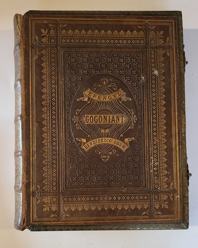 Antique welsh family bible - antique,
